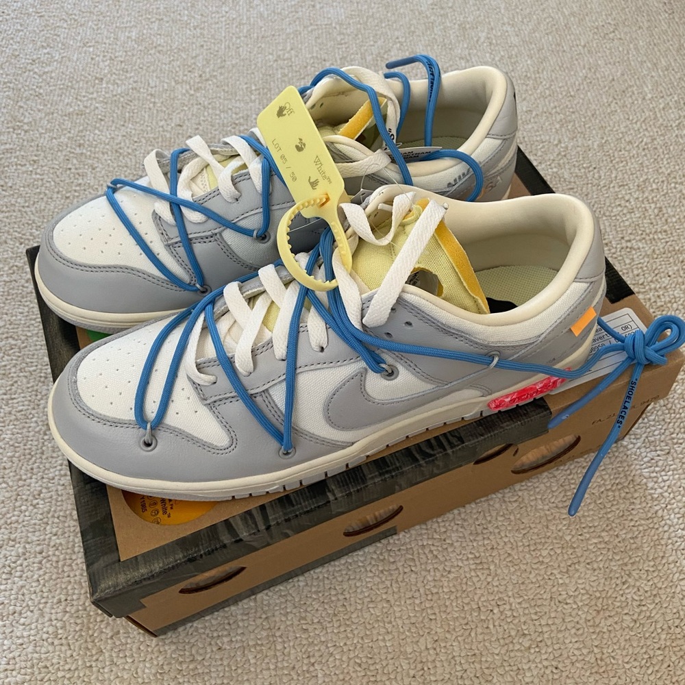 Nike Dunk Low x Off White Lot 5 - Picture 1 of 8